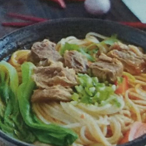 紅燒牛腩面 <br> Braised Beef Brisket Noodles Soup 