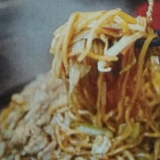 木须炒面 <br> Pork And Vegetable Fried Noodle 